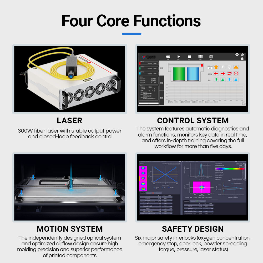 DMK SLM 200W 500W GT260 Metal 3D Printing System
