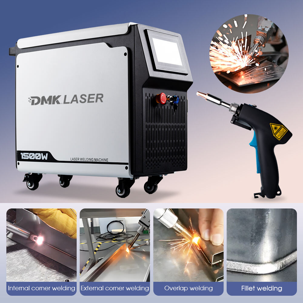 DMK 1500W Air-cooling Portable Handheld Fiber Laser Welding Machine