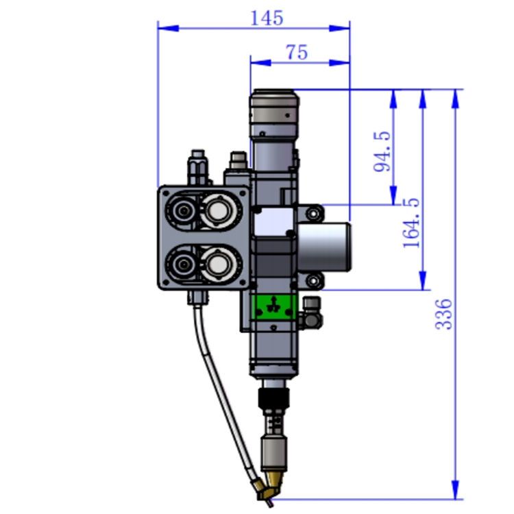 Relfar Push-Pull Wire Feeding Laser Welding Head