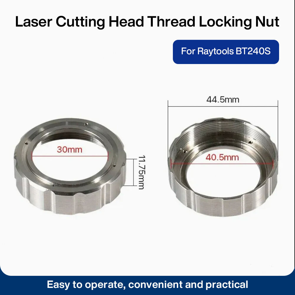 Cutting head locking ring