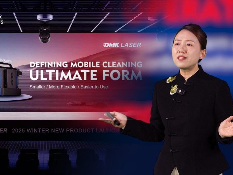 JALLY uvedla na Zimním uváděcím eventu 2025 nápadně působící nové těžké produkty v oblasti laserového čištění!