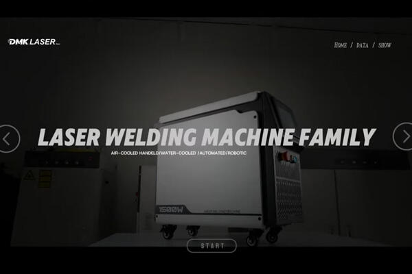 DMK Laser Welding Machines Lineup | Handheld, Robot, and Platform Welding Solutions 