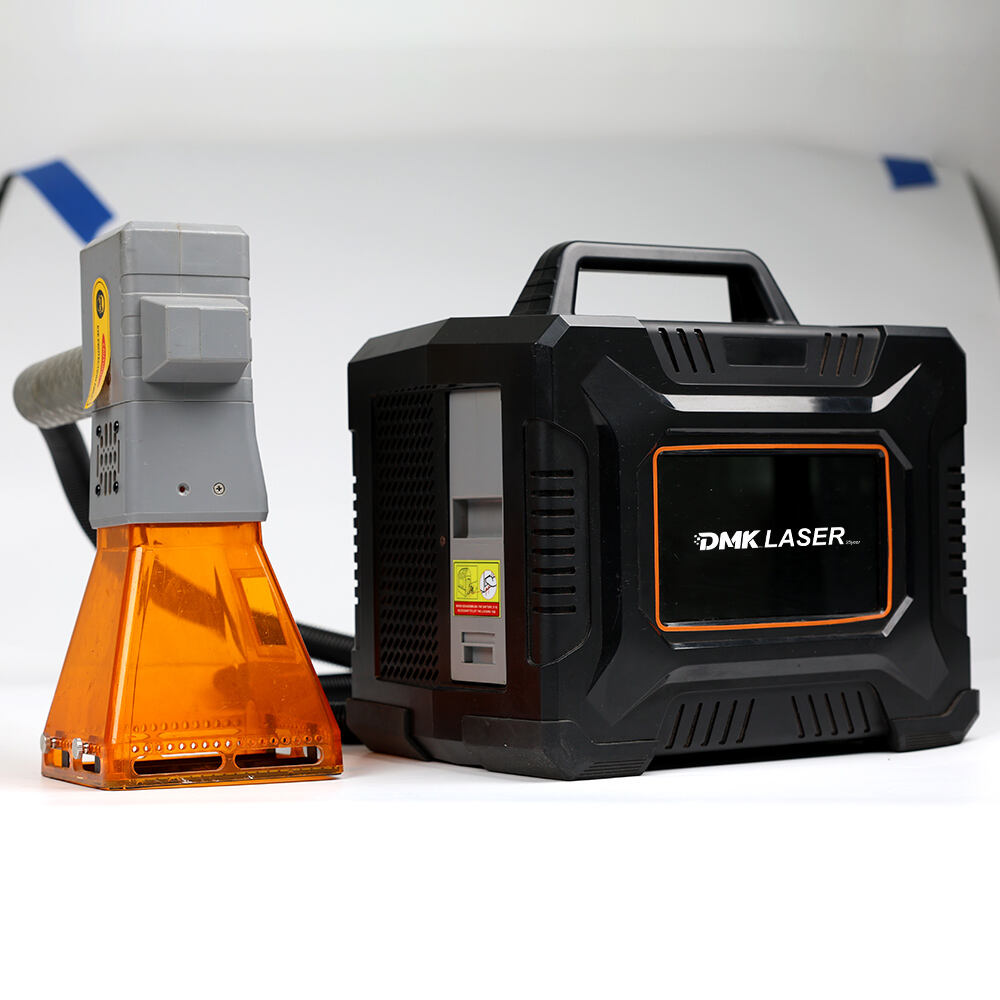 Macchina Portatile per Marchiatura Laser Fibra DMK 50W 60W Nera