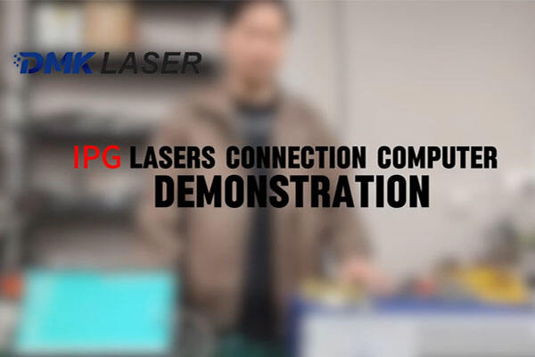 Démonstration de connexion de communication laser IPG