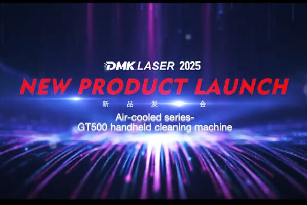 Demark's First Product Launch: 500W Air-Cooled Pulse Laser Cleaning Machine 