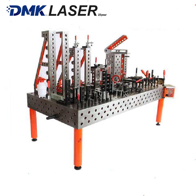 Dispositivo multifuncional para plataforma de soldagem flexível tridimensional