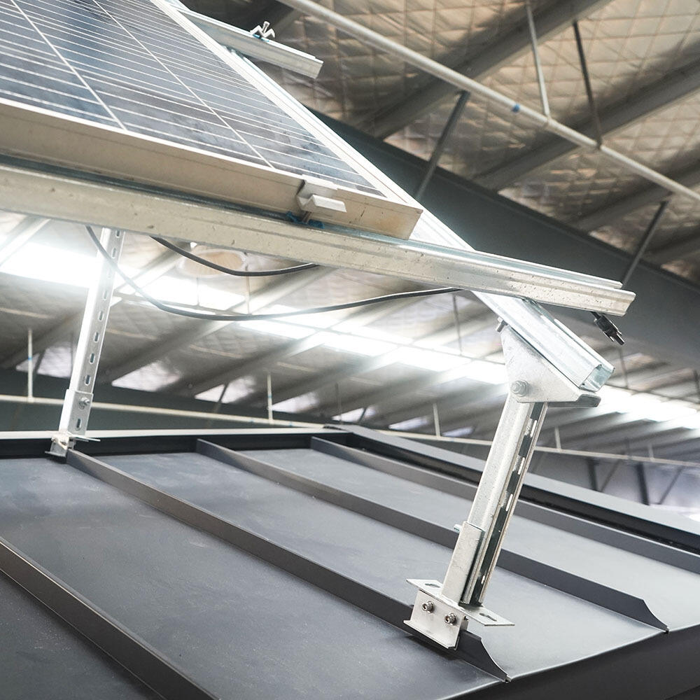 Adjustable Solar Panel Mount for Standing Seam Steel Roof details