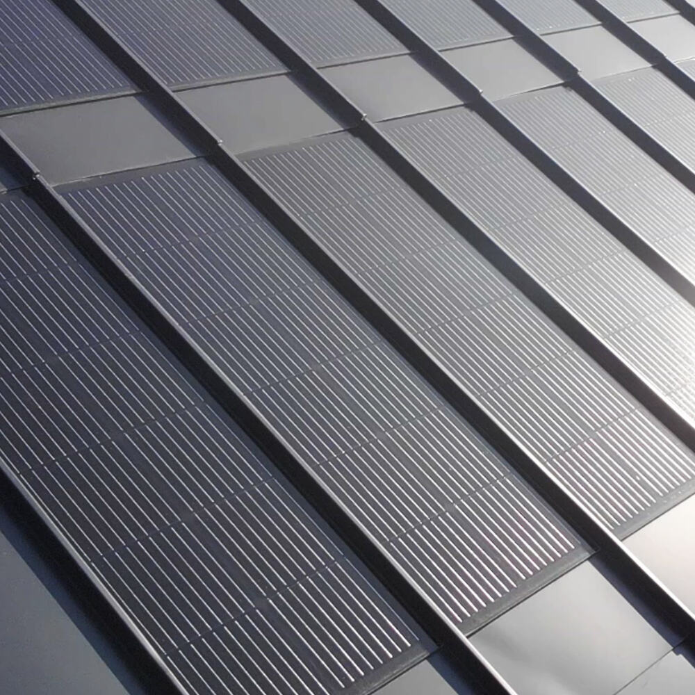 TE-B – Standing Seam Steel Solar Tile