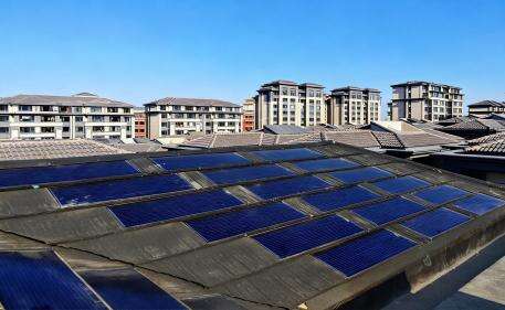  Dalian Villa Solar Tile Roof Renovation Project