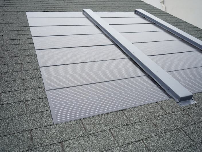 Asphalt Shingle 2 in 1 Solar Shingle TE-C