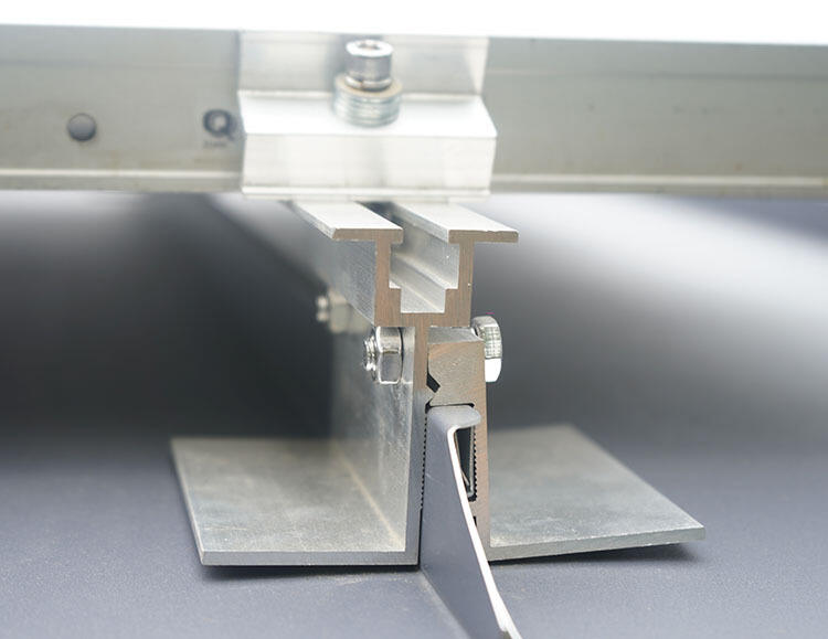 Non-Adjustable Solar Panel Mount for Standing Seam Steel Roof manufacture