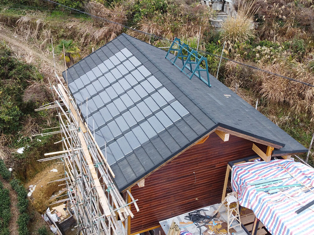Fujian Villa Solar Tile Roof Project