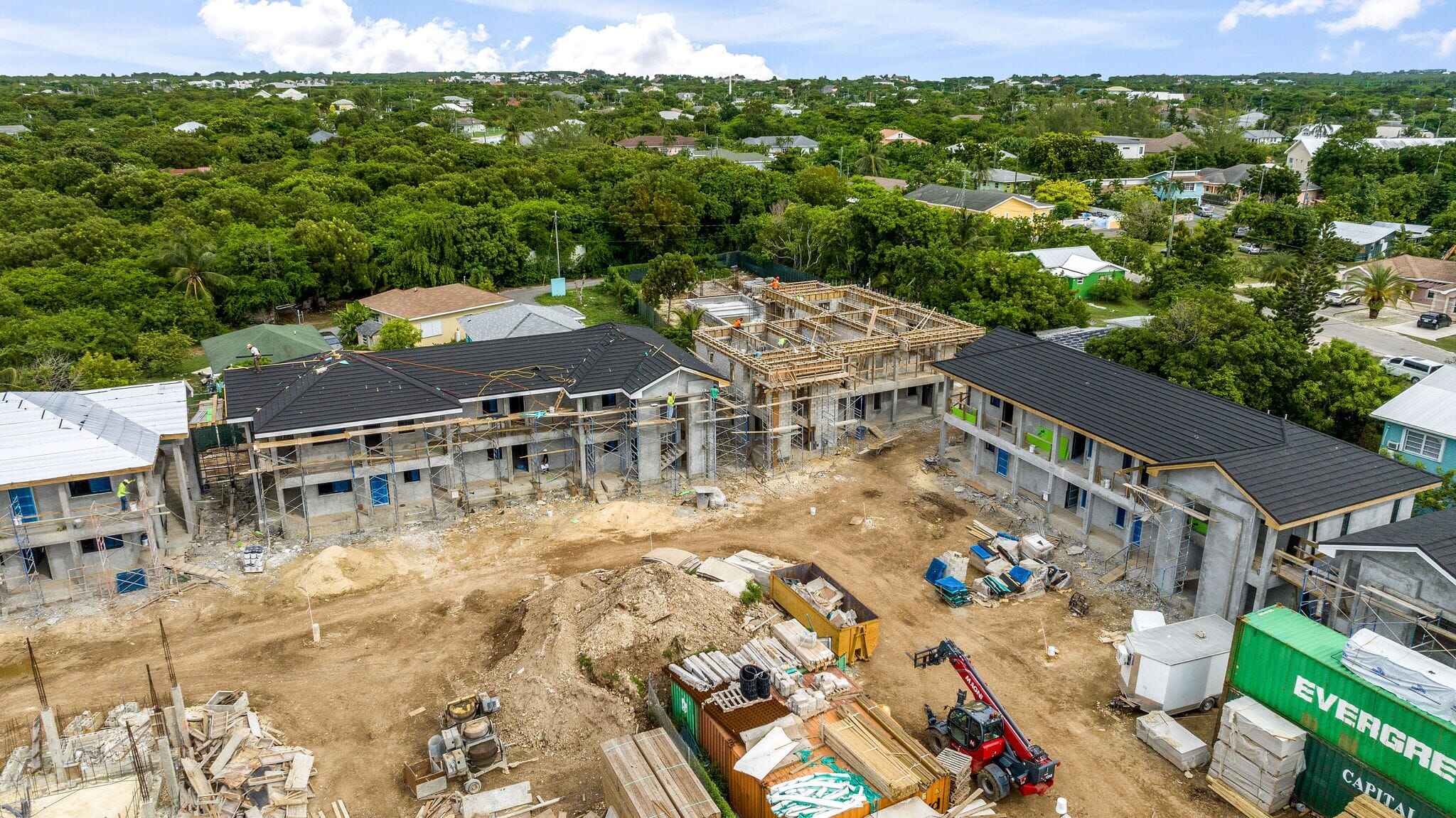 Cayman Stone Coated Metal Tile Roof Installation Project-Cases-Dalian ...