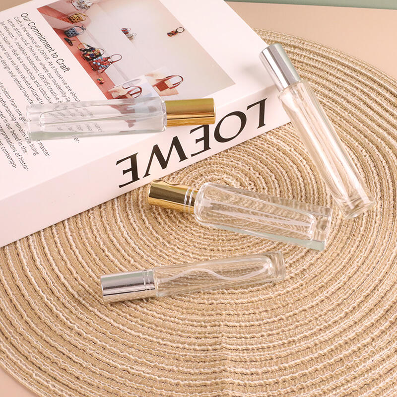 Flacon de parfum portable, personnalisable et rechargeable, idéal pour les voyages