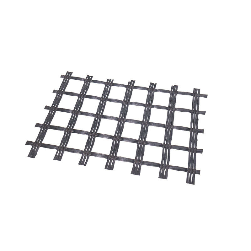 High tensile strength Fiberglass Geogrid for road pavement reinforcement