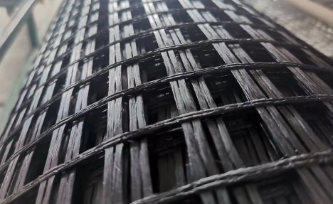 PET and Fiberglass Geogrid