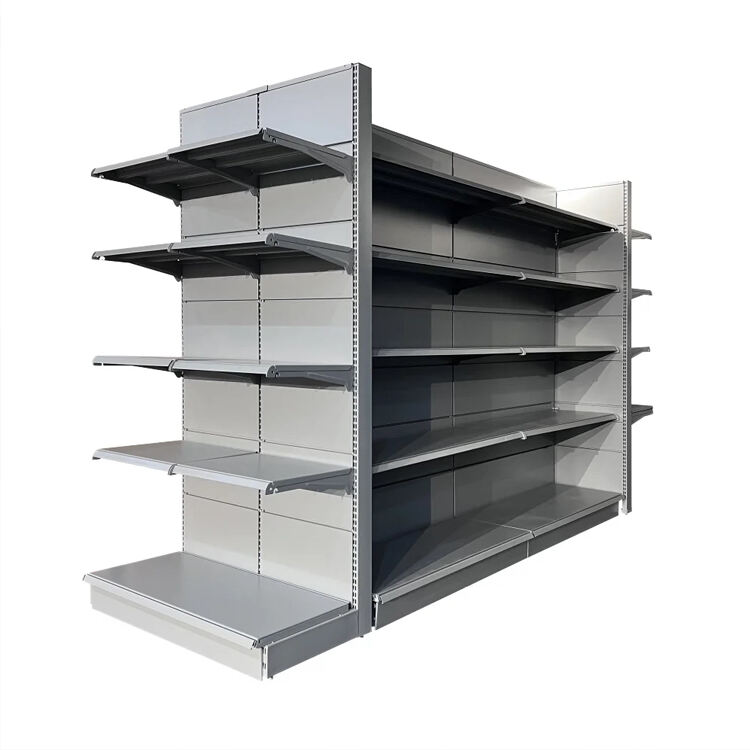 Hot Sale Steel Black Shop Convenience Retail Store Supermarket Display Rack Shelf details