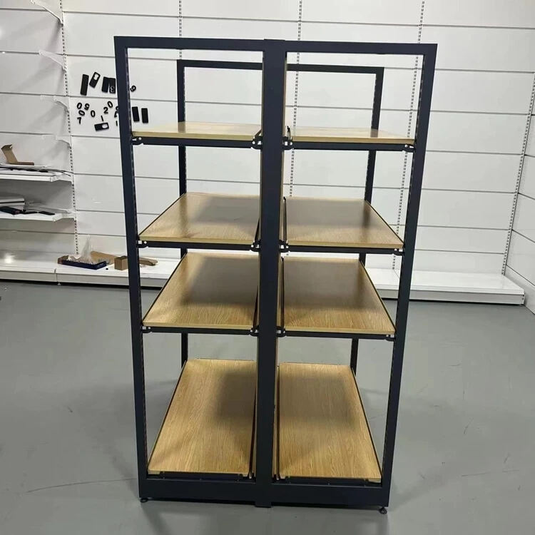 Single Double Sided Shop Convenience Store Snack Supermarket Shelf Display Stand details