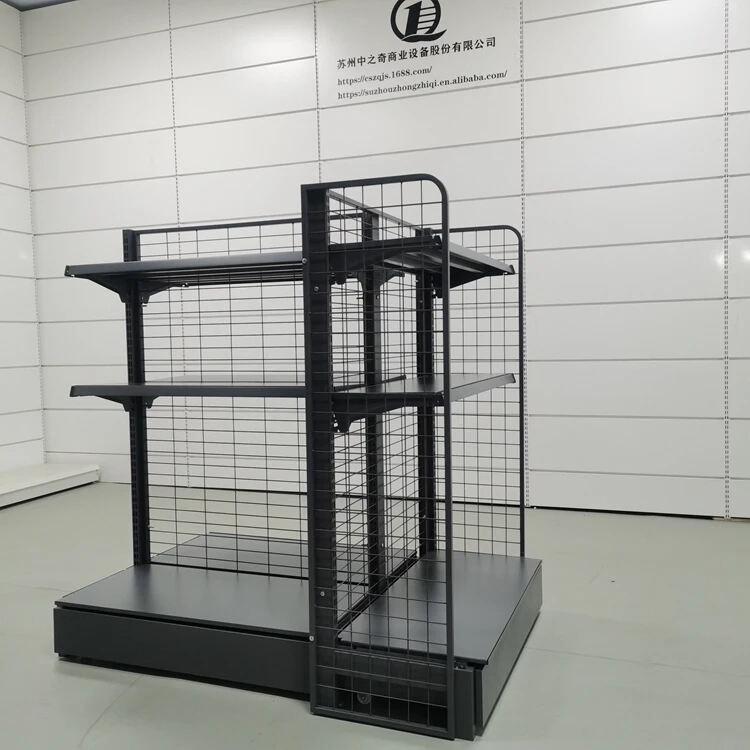 Factory Direct Sale Black Metal Wire Convenience Stationery Store Shop Display Rack Shelves supplier