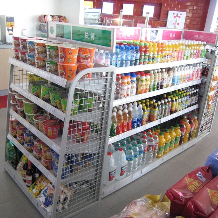 Light-duty Steel Retail Store Shop Shelving Supermarket Shelves supplier