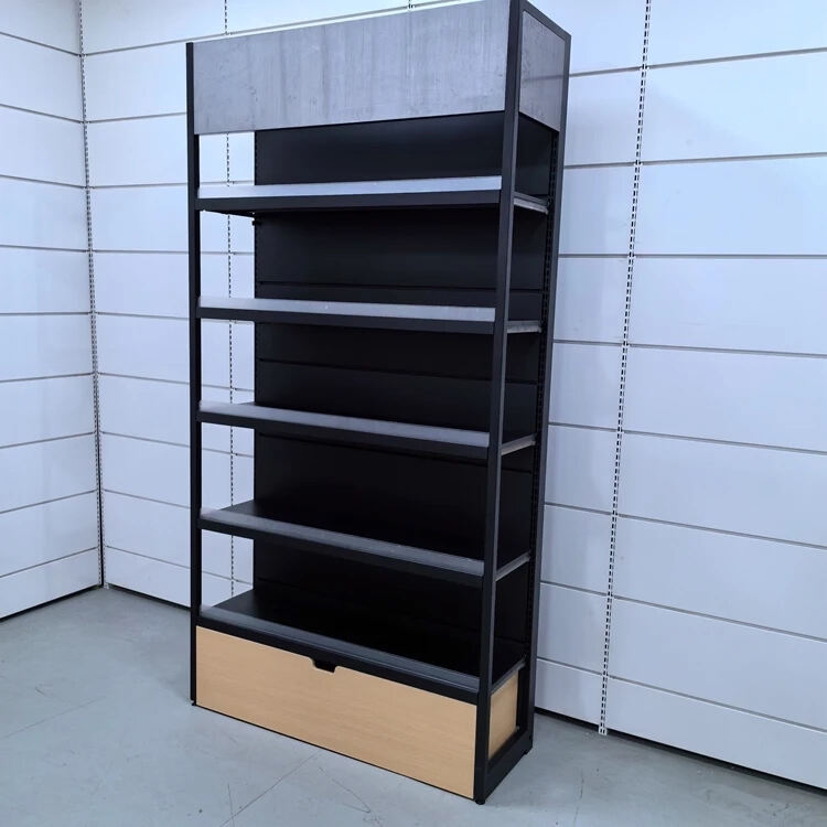 Customized Retail Makeup Store Cosmetic Display Cabinet Rack Shelf For Shop With Led Light manufacture