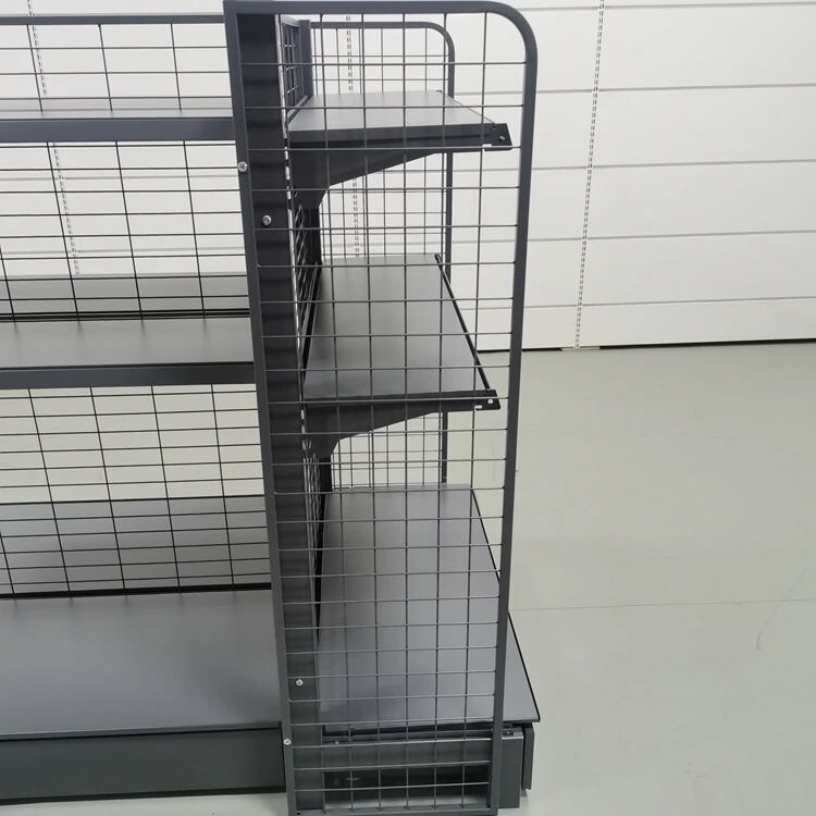 Factory Direct Sale Black Metal Wire Convenience Stationery Store Shop Display Rack Shelves details