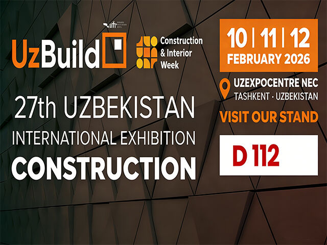 Бид та нарт 2026 оны Узбекистаны Ташкент хотод байгуулагдах Барилгын материал, технологийн выставт оролцохыг цагаадам зөөлөн уриалж байна