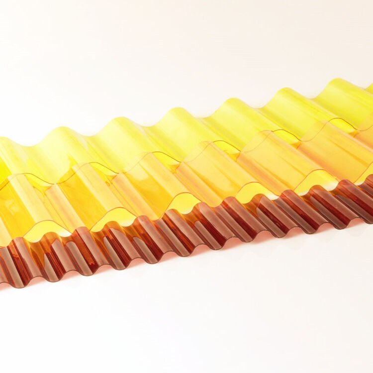 2.5mm Corrugated Polycarbonate Sheet Transparent Corrugated Roofing Sheet
