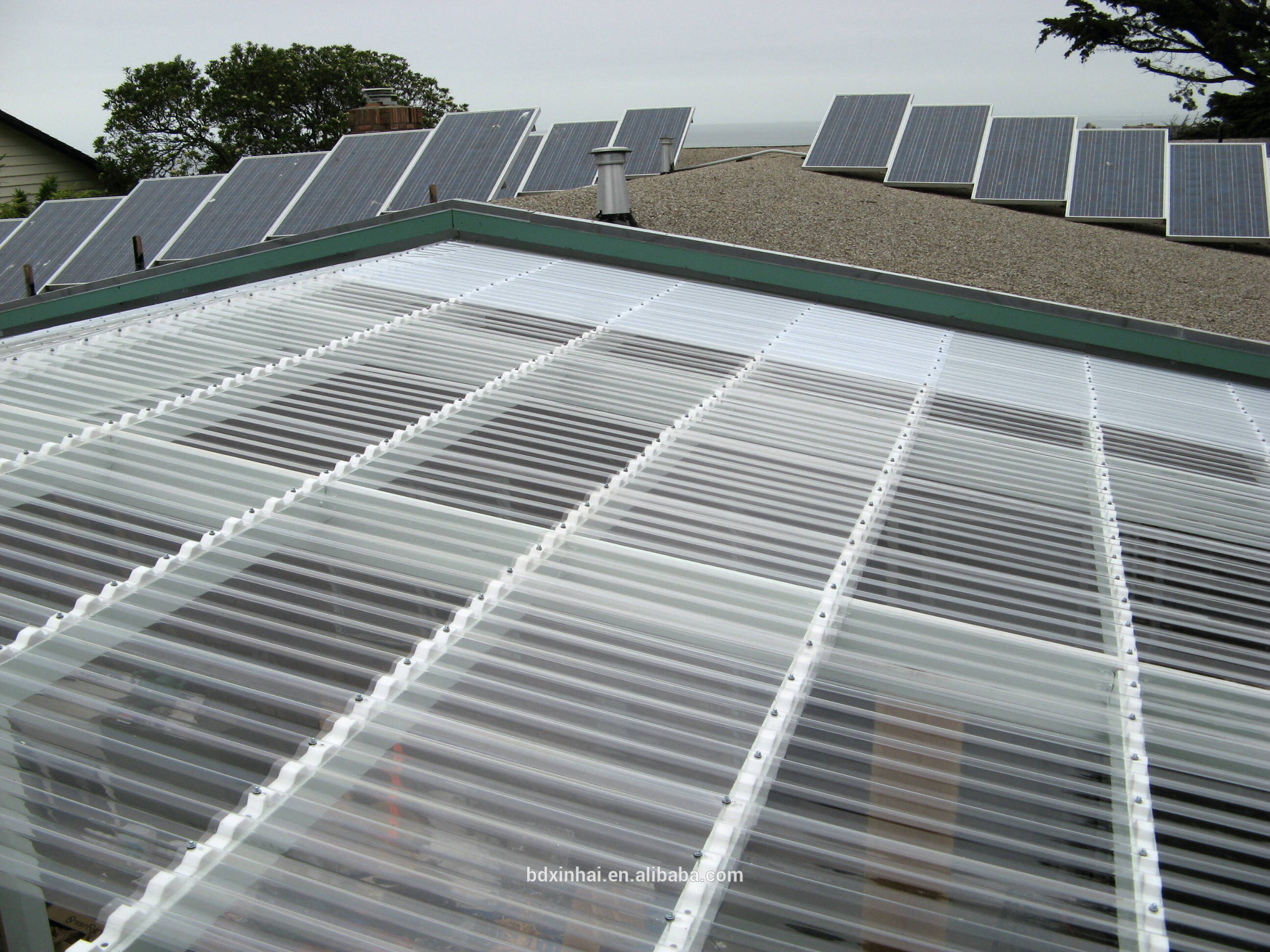 The Transparency Advantage of Polycarbonate Canopy
