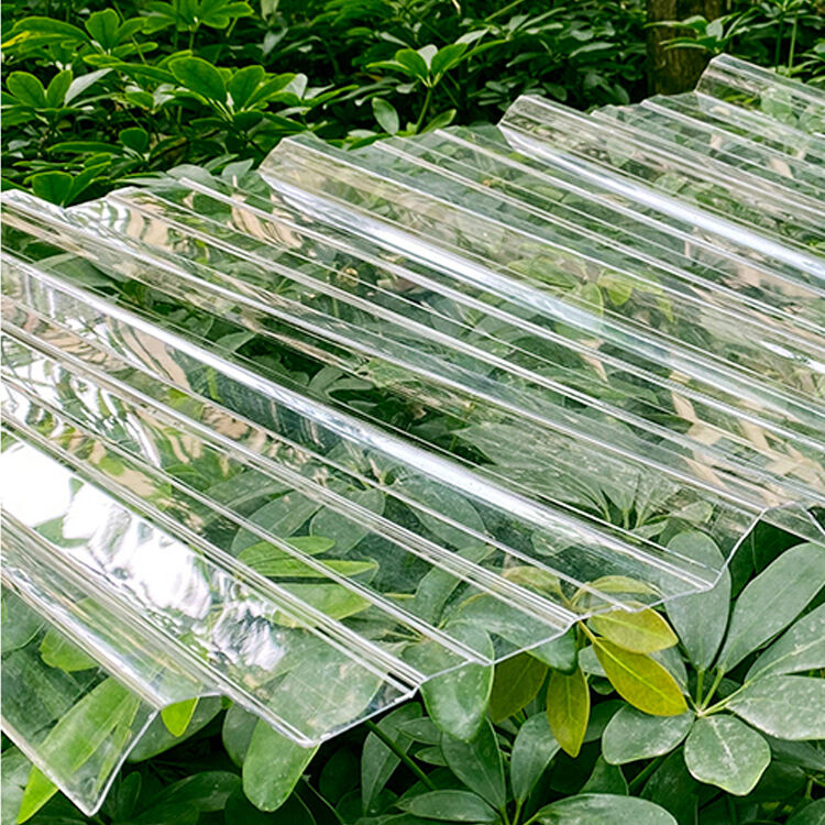 Plastic Greenhouse Sunshade Corrugated Polycarbonate Roofing Sheet