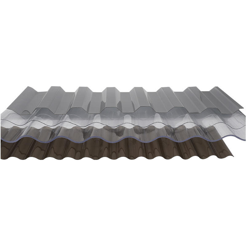 PC Corrugated Sheets: Explosive Roof Daylighting Building Materials Perfectly Meeting Outdoor Roof Engineering Demands