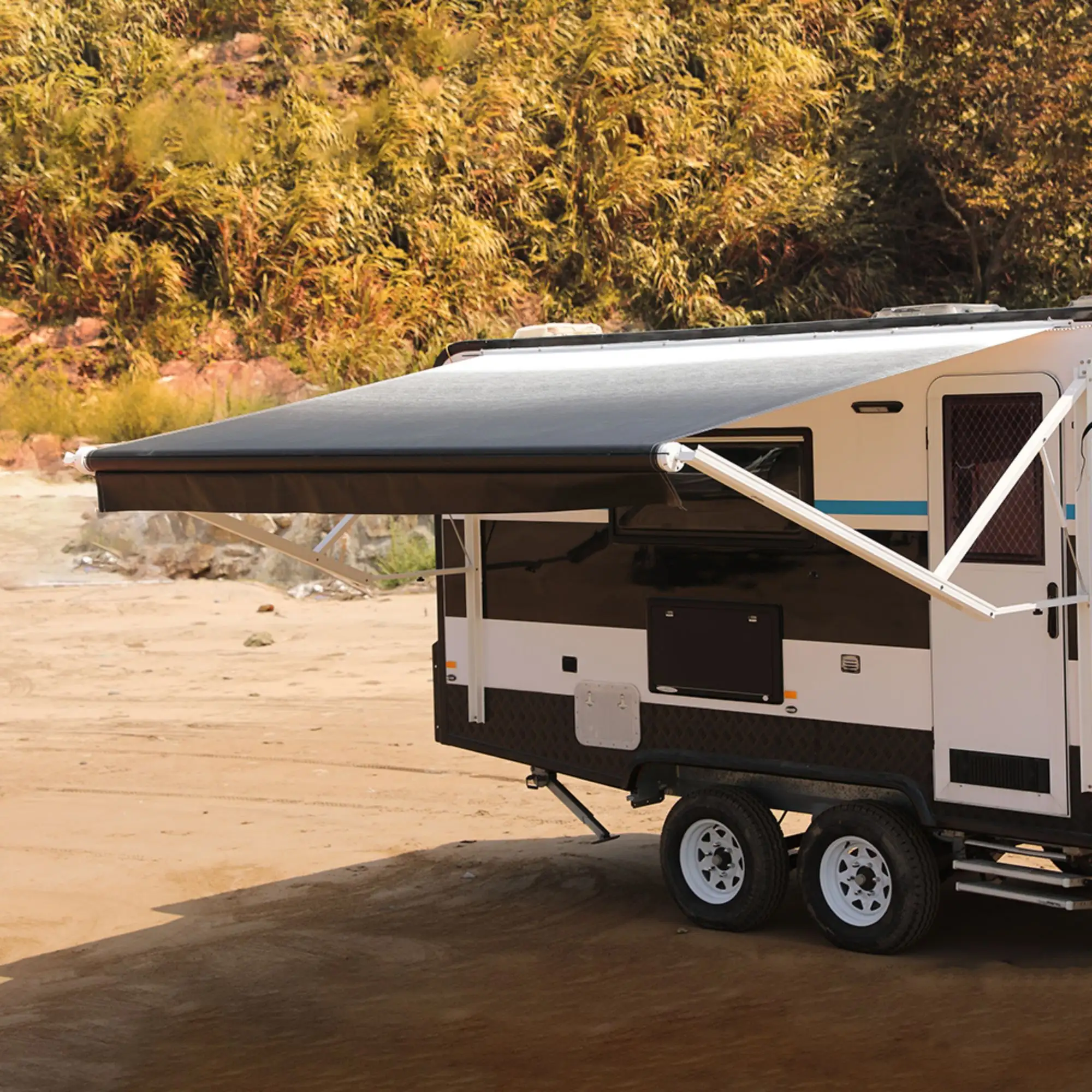 AWNLUX W5700 Electric RV Roll Out Awning .webp