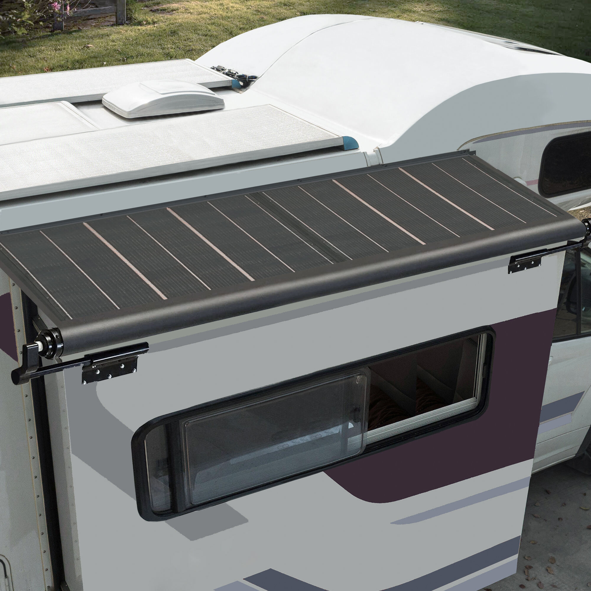 Flexible Solar RV Slide Topper