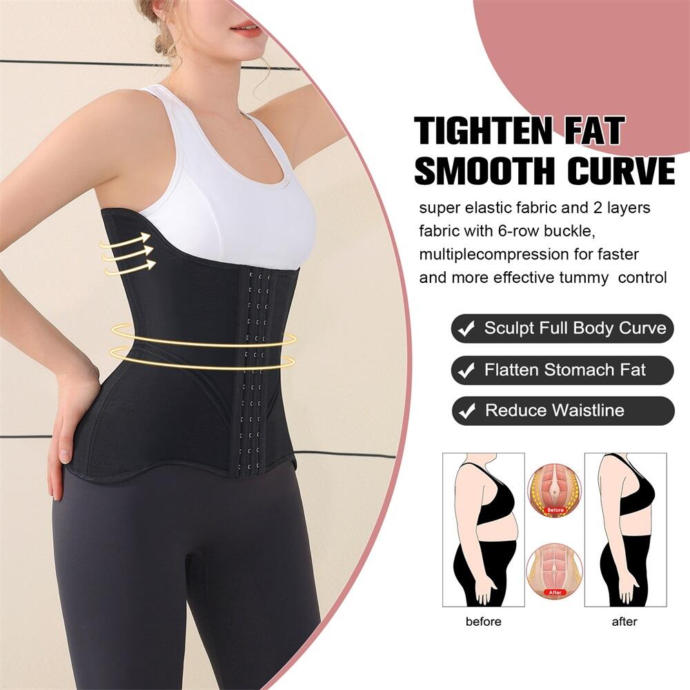 27 Steel Bone High Quality Wrap Waist Trainer Women Body Shaper Underwear Custom extreme Compression Slimming Girdles Shapewear