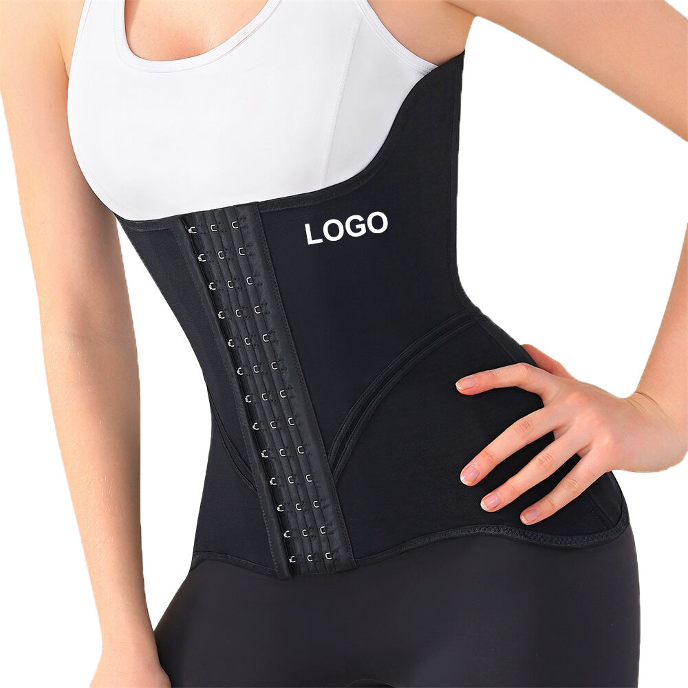 27 Steel Bone High Quality Wrap Waist Trainer Women Body Shaper Underwear Custom extreme Compression Slimming Girdles Shapewear