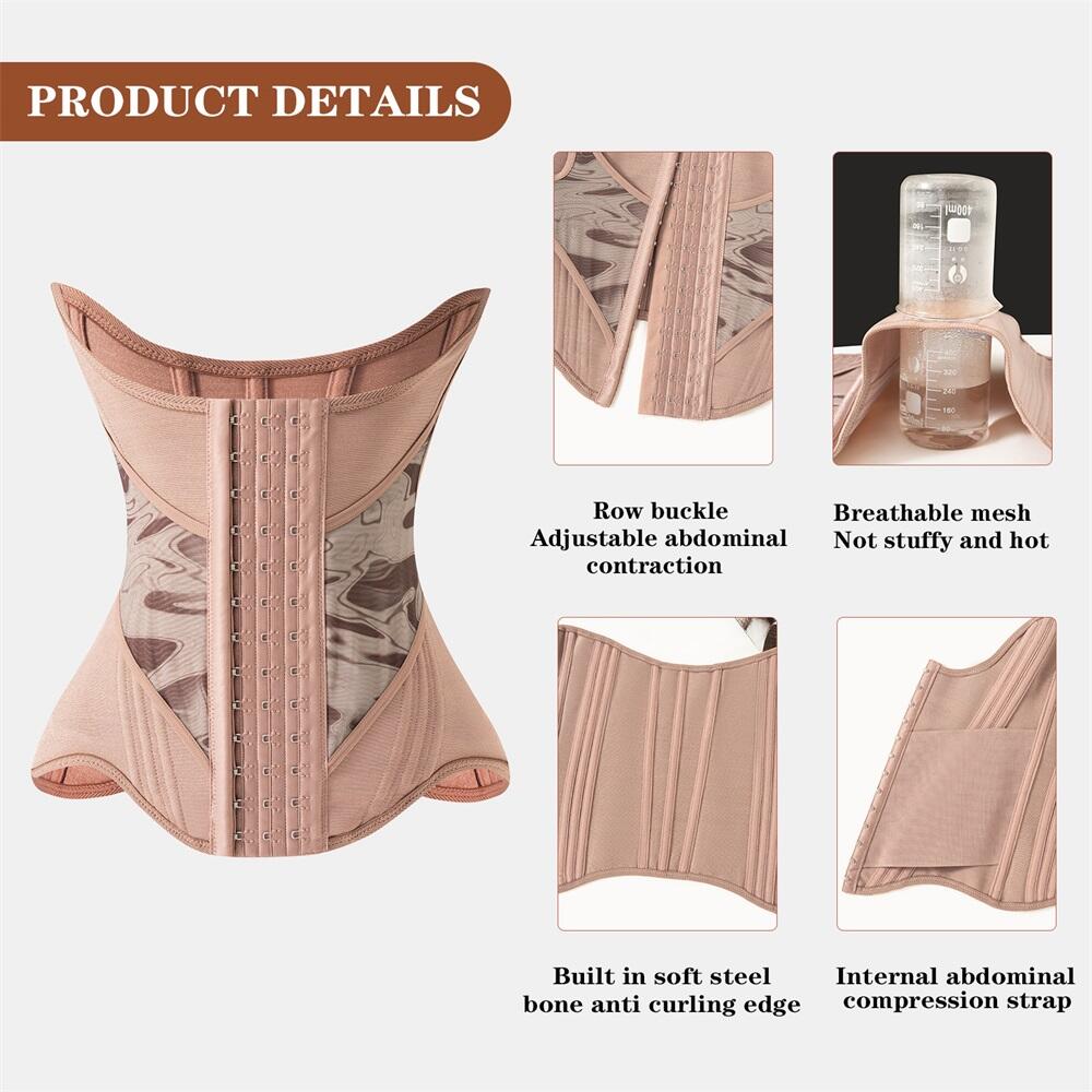 Custom Cheetah Print Waist Trainers with logo Shapewear Manufacturer Wholesale Leopard Corset Girdle Body Shaper for Women