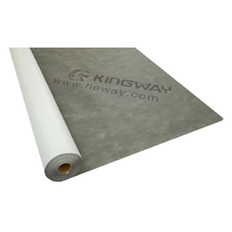 Membrane respirante Kingway de 100 g/m² utilisée sous les bardeaux d’asphalte, perméable à la vapeur et imperméable, sous-couche pour toiture en pente, membrane de toiture