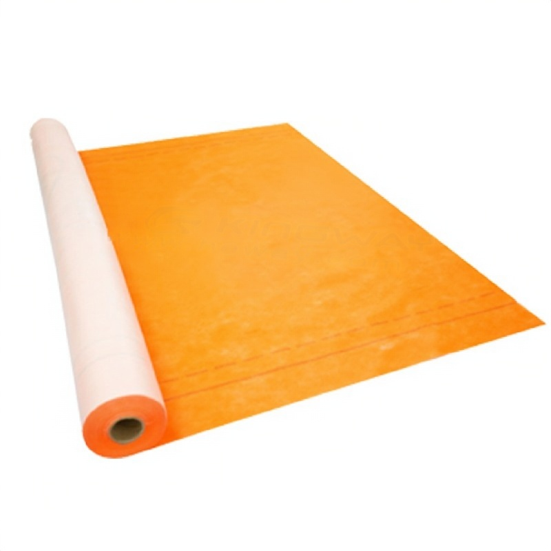 membrane respirante étanche de 200 g/m², couche de contrôle de la vapeur, feutre synthétique pour toiture, enveloppe murale et toiture respirante