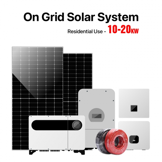 XC SOLAR 10-20KW Residential Use On Grid Solar System