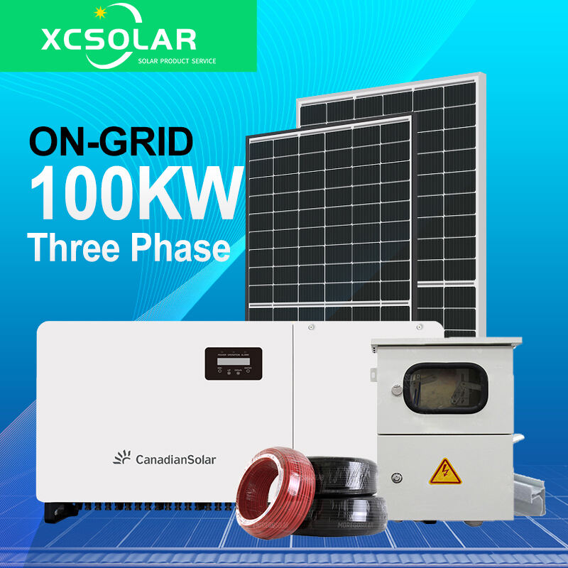 100kw ON-GRID SOLAR SYSTEM