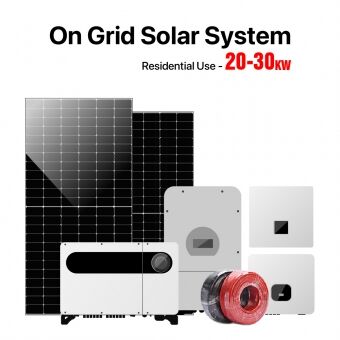 XC SOLAR 20-30KW Residential Use On Grid Solar System