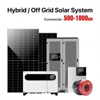 XC SOLAR 500kw 800kw 1mw 1000KW Use Hybrid / Off Grid Solar System