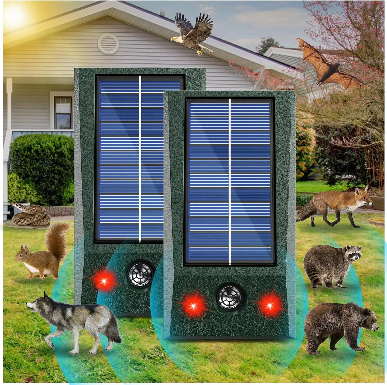 Garden Protection: The Best Solar Animal Repellent Devices