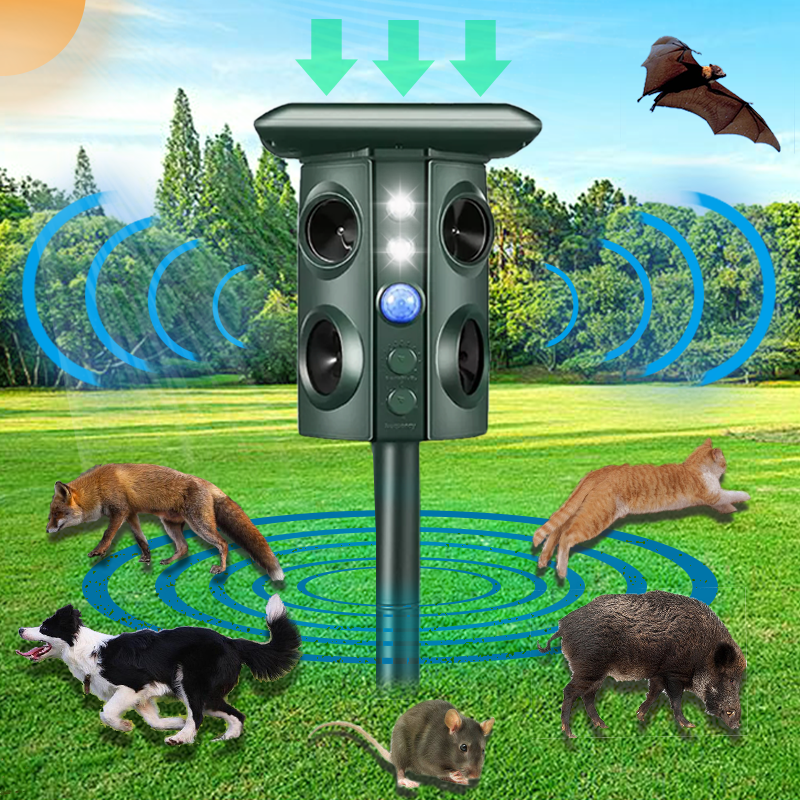 Solar Repellents: The Green Solution for Animal Control