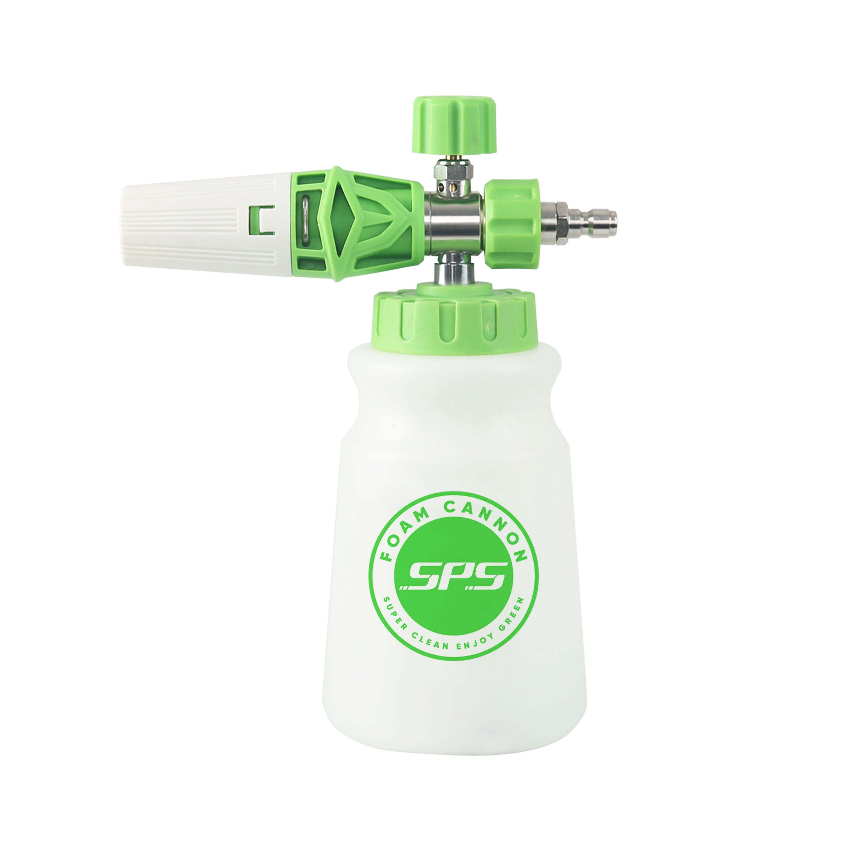 מקרן לחץ פופולרי עם תותח בọם סבון 1/4 מחבר מהיר 1L תואם לפי לחץ בקשתך