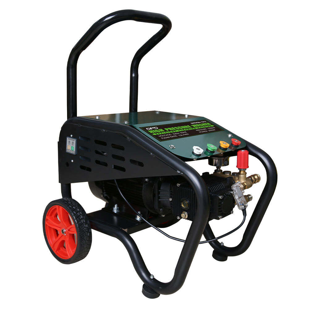 máquina de Limpeza Elétrica de Alta Pressão 2500w 130Bar Máquina Elétrica Comercial para Lavagem de Carros com Jato de Água