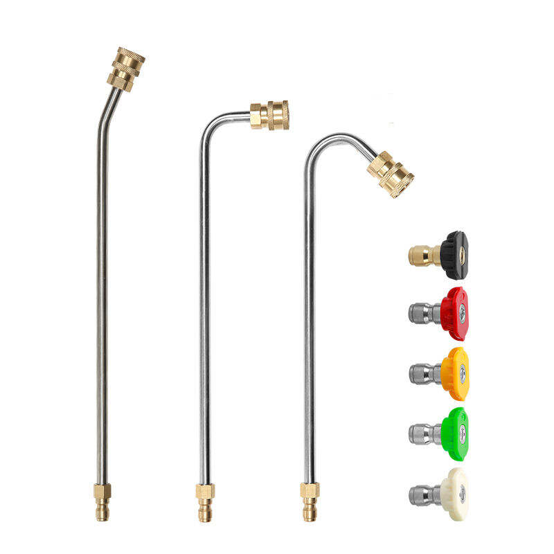 SPS 1/4 palce Rychlou Nádobu Vysokotlaké Myčky Žlabů Příslušenství 90 Stupňů Zakřivená Prodlužovací Tyč