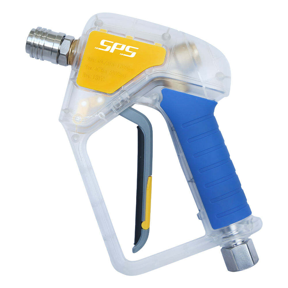 مسدس غسالة السيارات SPS عالي الضغط بصمام نحاسي مسدس ماء 5800 رطل/بوصة مربعة G3/8