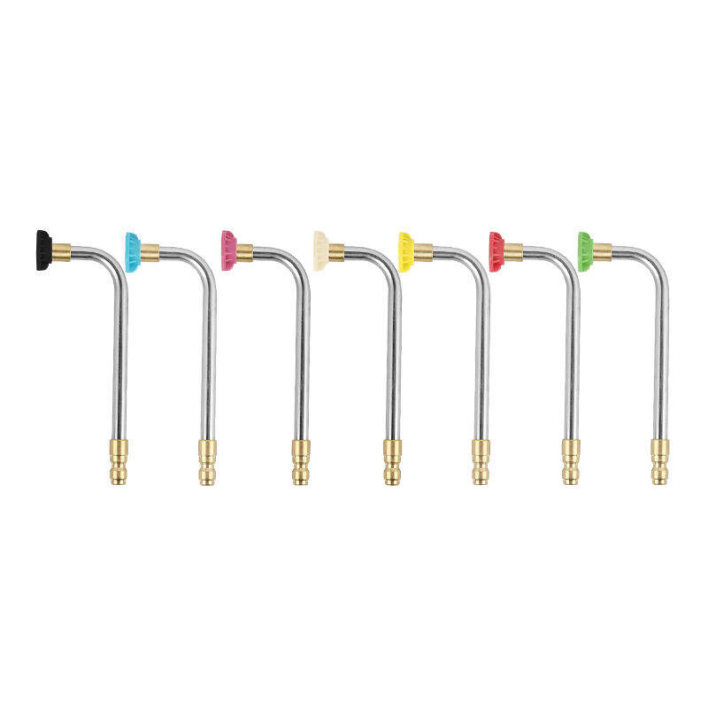 SPS 90 stupňů Přídavná tyč pro vysokotlakou myčku S příslušenstvím se 7 barevnými tryskami