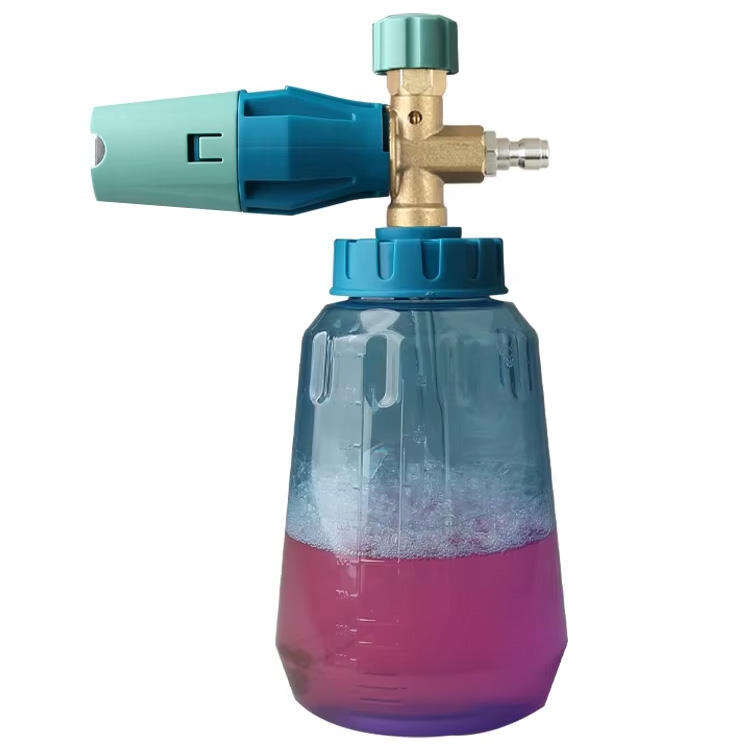 SPS Пръскачка за почистване на коли, прозрачна пянова пушка за миене на автомобили, високонапорна PA пянова цев